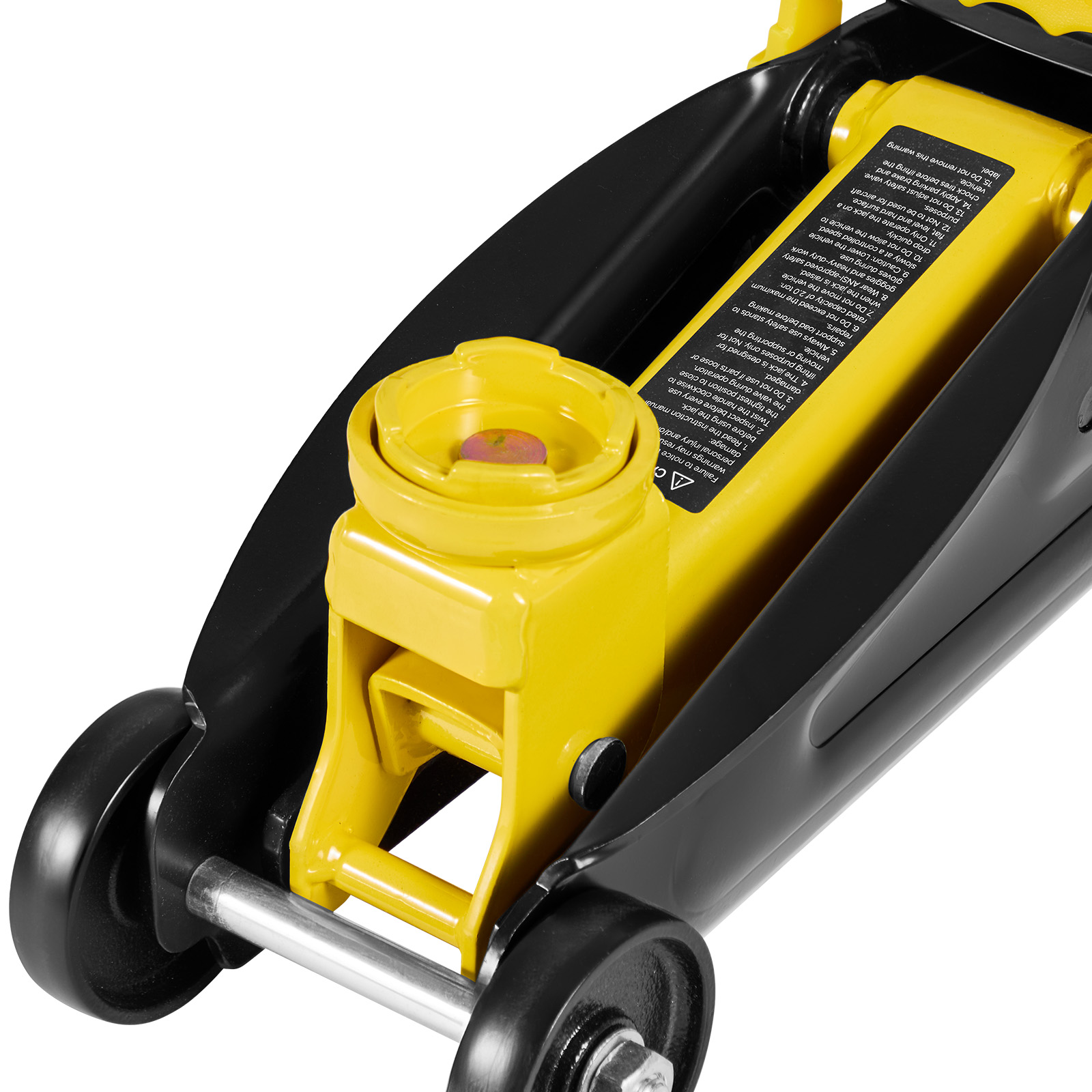Low Profile Hydraulic Trolley Floor Jack With Support Stands_voghion.com
